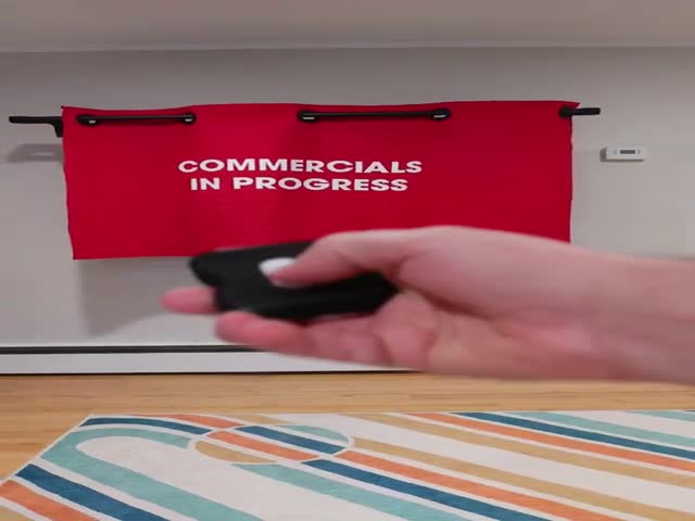 Anti-Commercial Curtain