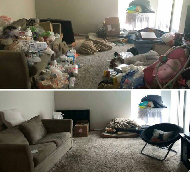 Before Vs After Cleaning