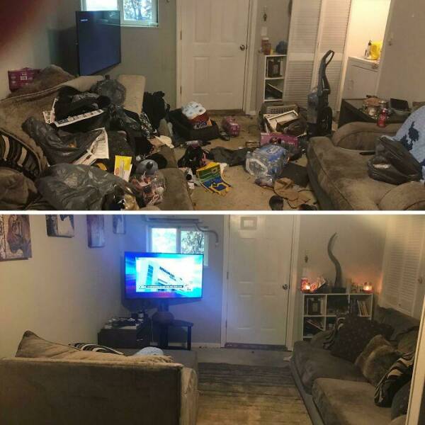 Before Vs After Cleaning