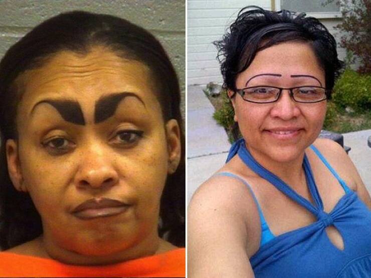 How Does One Unsee These Eyebrows?!