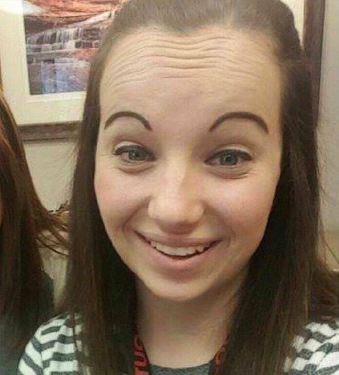 How Does One Unsee These Eyebrows?!