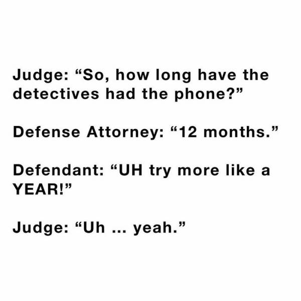 Funniest Stuff People Overheard In Courthouses