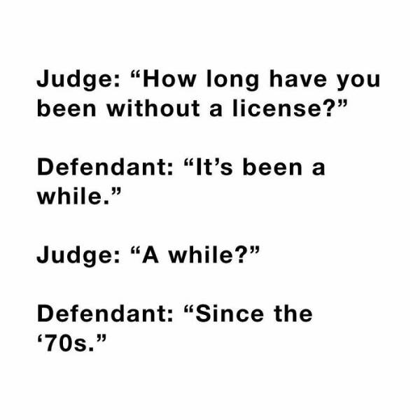 Funniest Stuff People Overheard In Courthouses