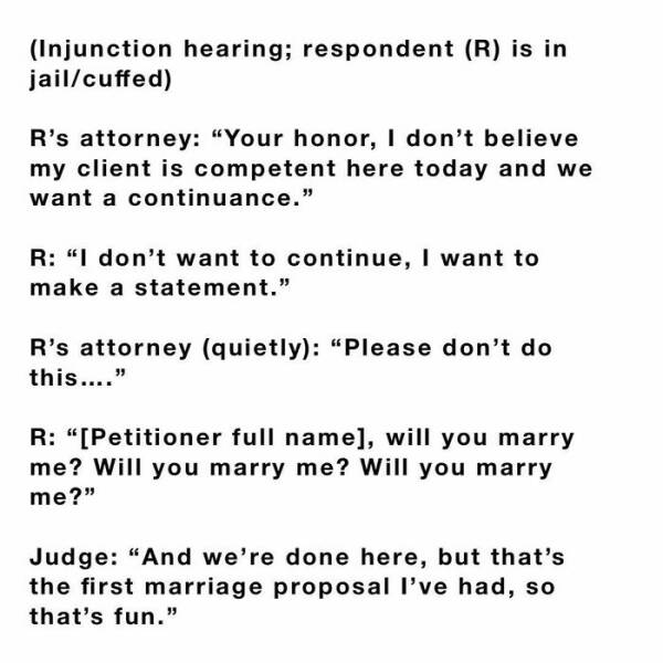 Funniest Stuff People Overheard In Courthouses