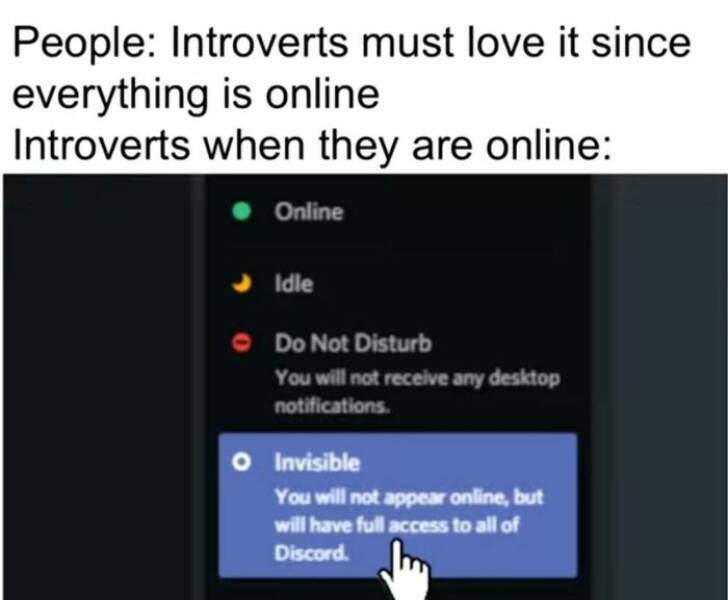 Introvert Life In A Memeshell…