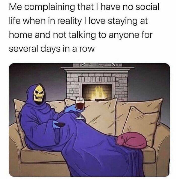 Introvert Life In A Memeshell…