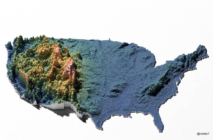 These United States Maps Are Very Cool!