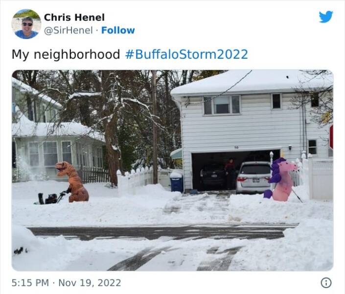 Some Of The Most Impressive Photos From The Recent Buffalo Snow Storm