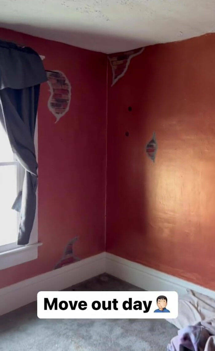Homeowner Shows How Tenants Remade His House While Renting It