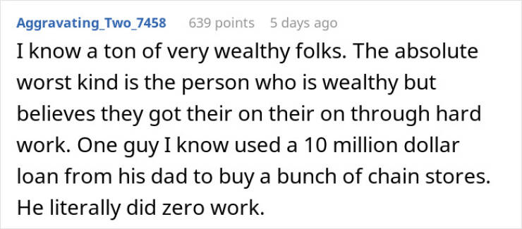 Viral Thread Talks About Rich People Calling Themselves Self-Made
