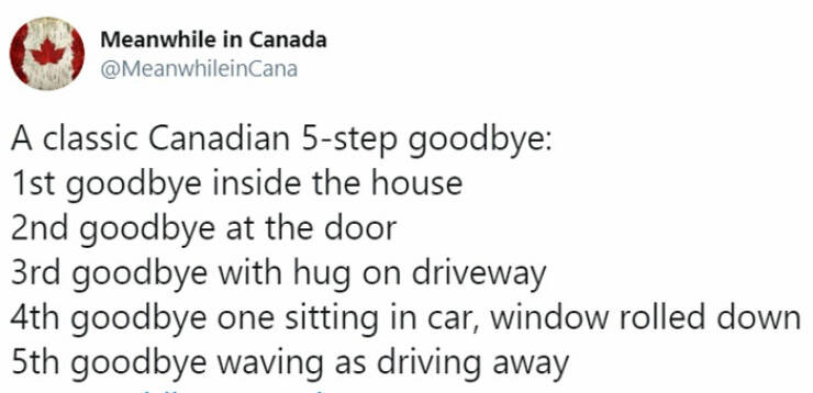 Meanwhile In Canada…