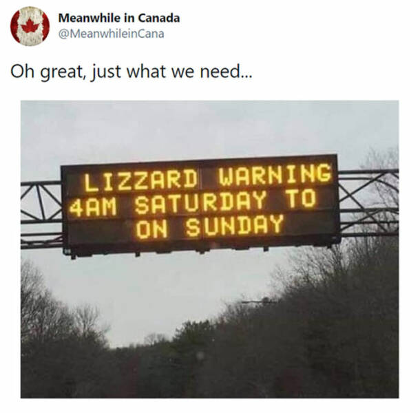 Meanwhile In Canada…