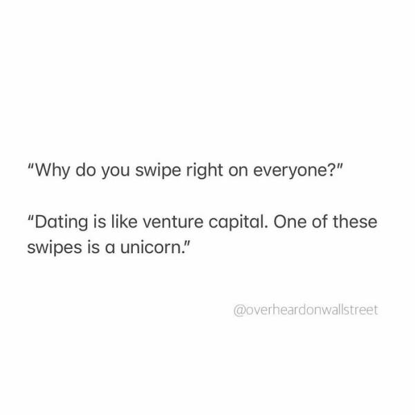 Overheard On Wall Street…