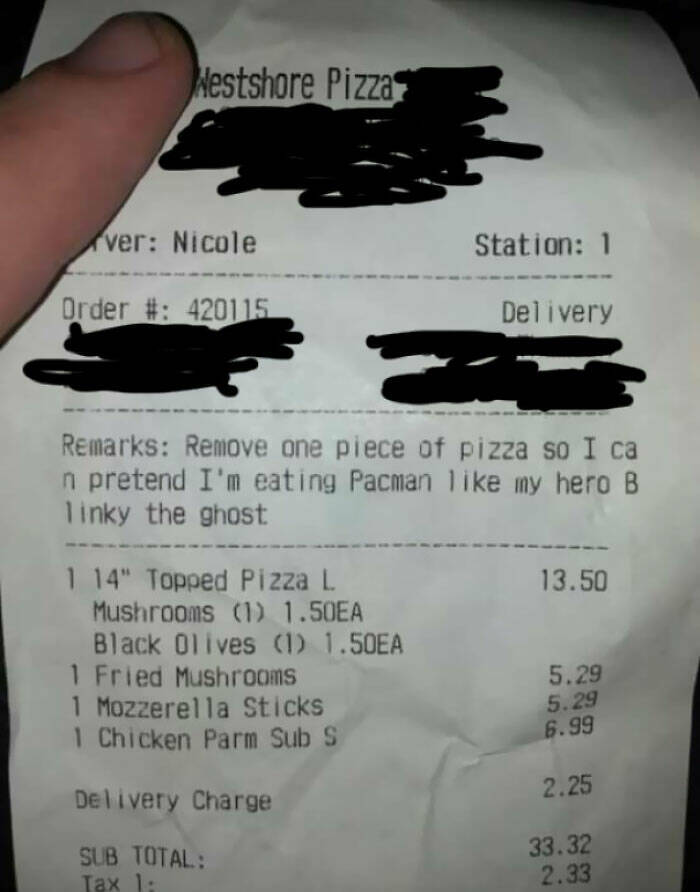 Easter Eggs Found On Receipts