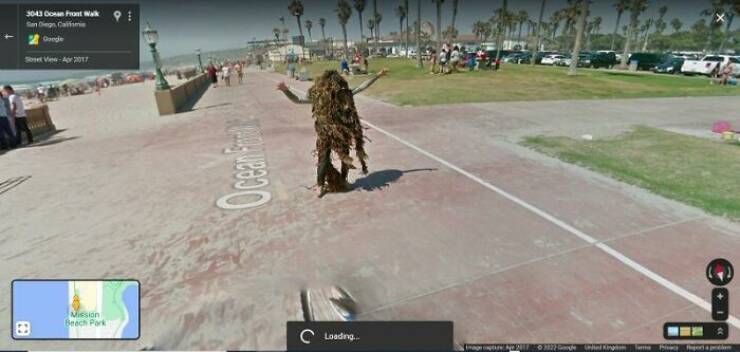 Curious Photos Captured By Google Street View Cameras