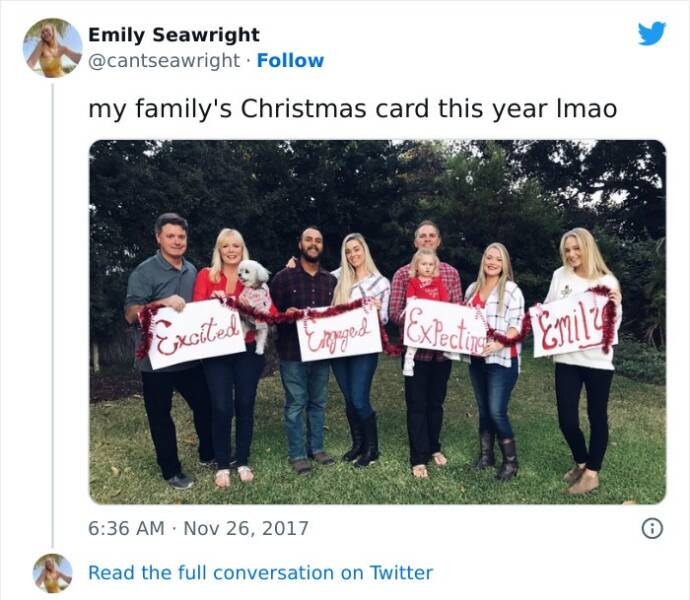 People Share Their Funny Christmas Cards