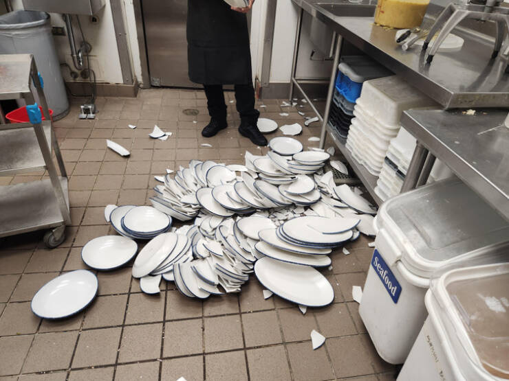 Restaurant Kitchens Look Like Parallel Universes…