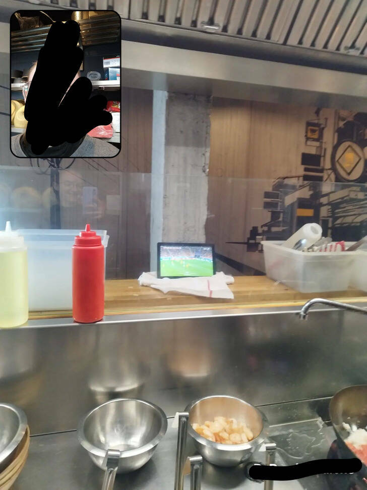 Restaurant Kitchens Look Like Parallel Universes…
