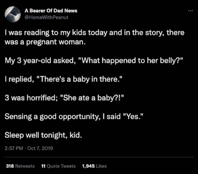 Be Careful When Talking To Your Kids!