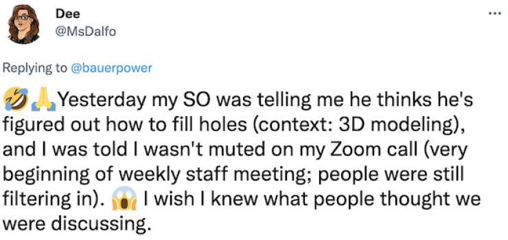 Working From Home Can Be Very Embarrassing…