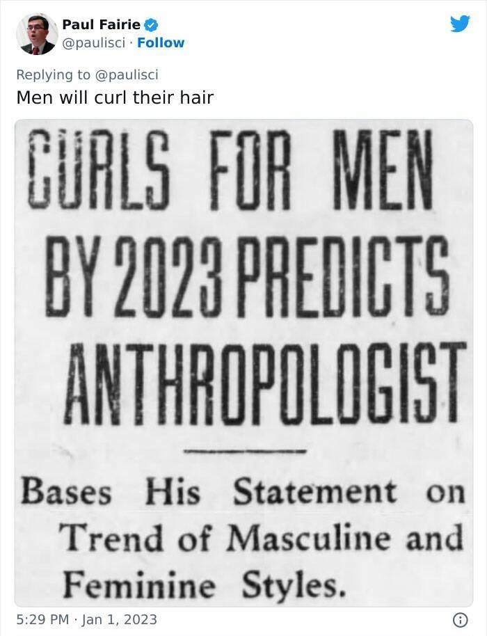 Predictions Made In 1923 About 2023