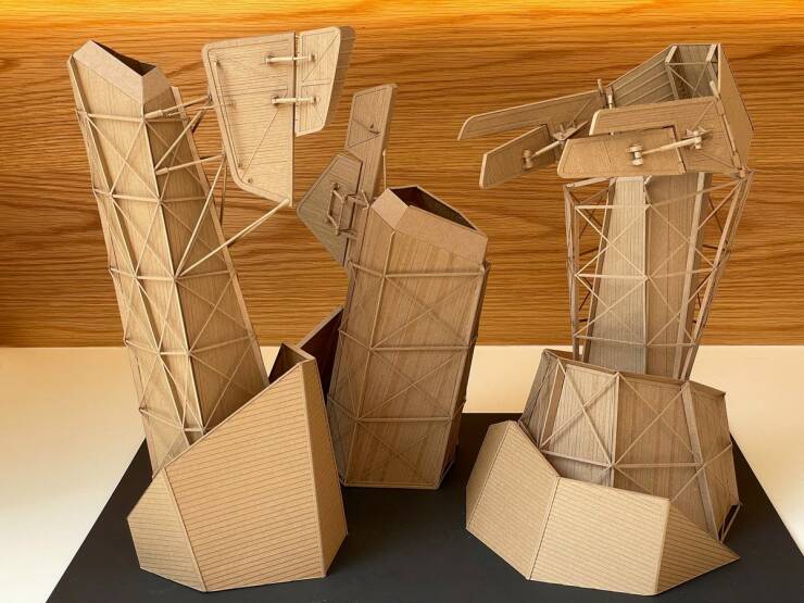 Cool Cardboard Sculptures By Greg Olijnyk