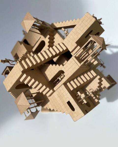 Cool Cardboard Sculptures By Greg Olijnyk
