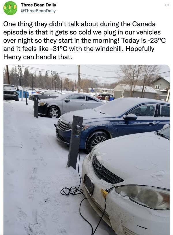 Canadian Winters Seem Unreal...