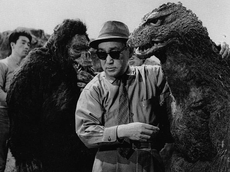 Cool Behind-The-Scenes Photos From Godzilla Movies