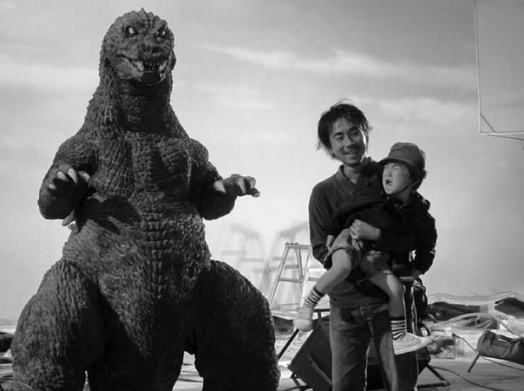 Cool Behind-The-Scenes Photos From Godzilla Movies