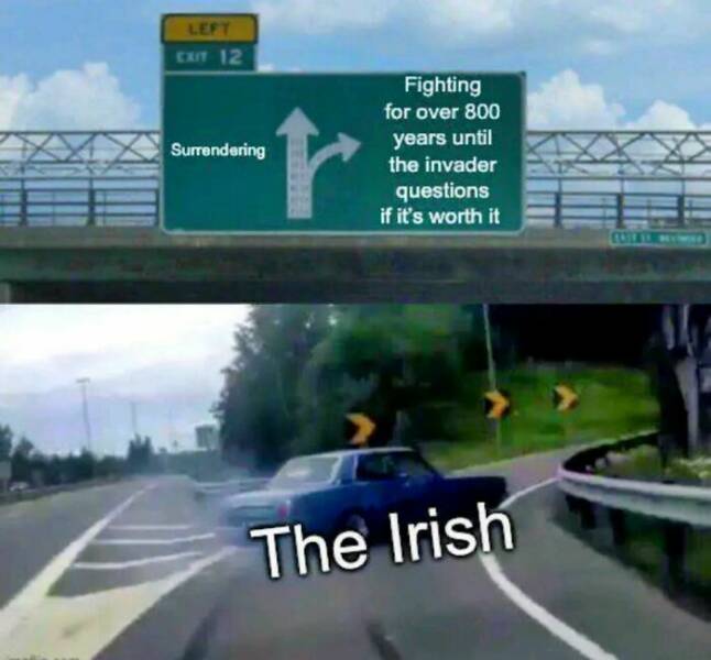 Meanwhile In Ireland…