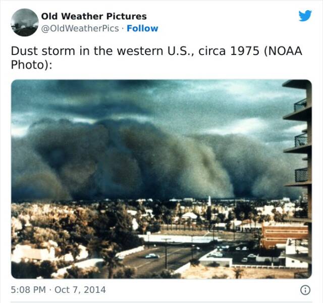 Wild Weather Phenomena From History