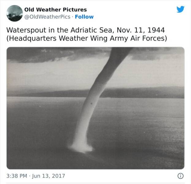 Wild Weather Phenomena From History