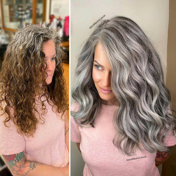 Celebrity Colorist Helps Women To Embrace Their Natural Grey Hair