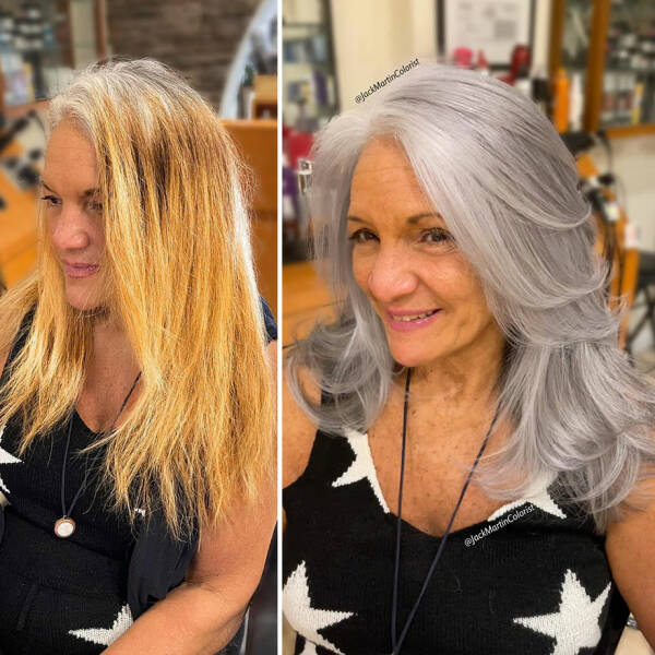 Celebrity Colorist Helps Women To Embrace Their Natural Grey Hair