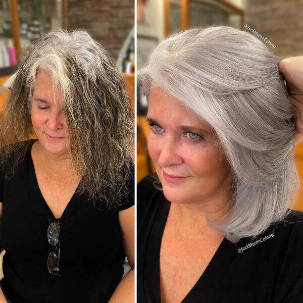 Celebrity Colorist Helps Women To Embrace Their Natural Grey Hair