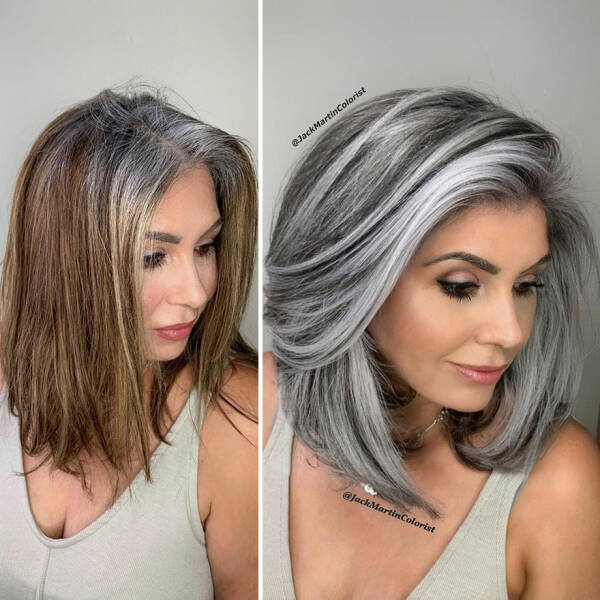 Celebrity Colorist Helps Women To Embrace Their Natural Grey Hair