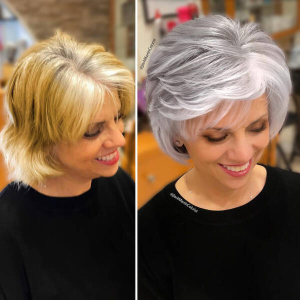 Celebrity Colorist Helps Women To Embrace Their Natural Grey Hair