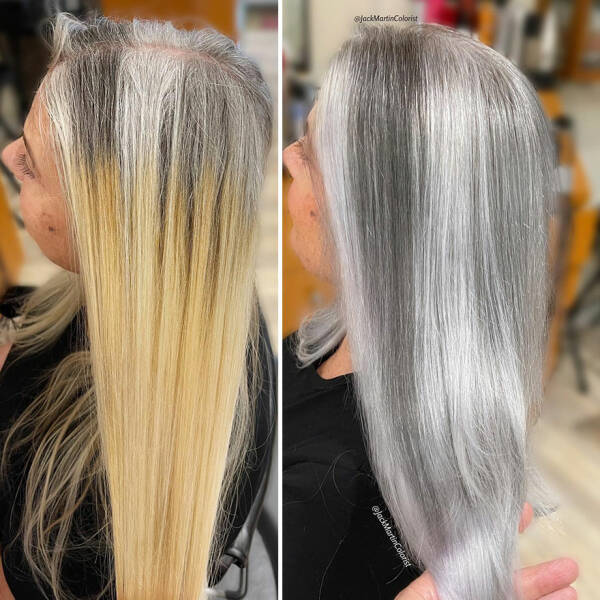 Celebrity Colorist Helps Women To Embrace Their Natural Grey Hair