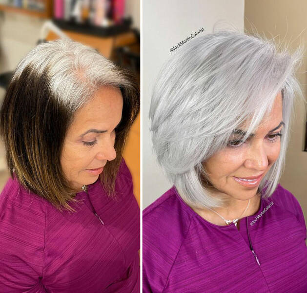 Celebrity Colorist Helps Women To Embrace Their Natural Grey Hair