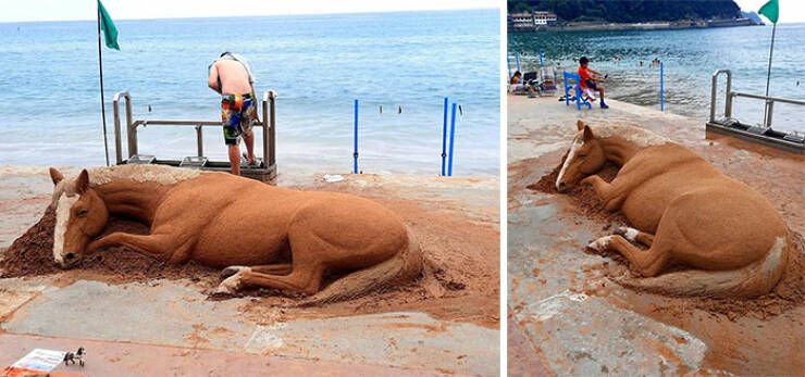 Unbelievable Sand Sculptures By Andoni Bastarrika