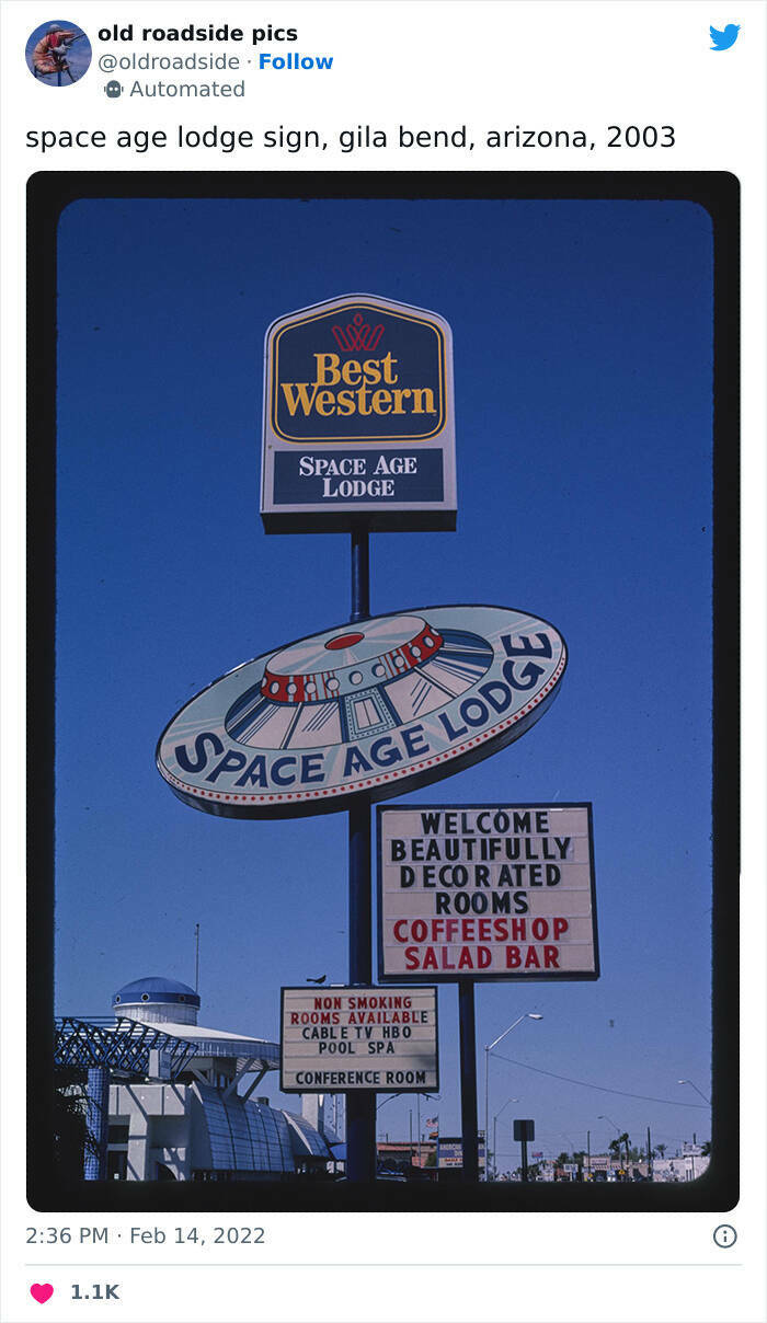 Vintage American Roadside Pics From ’60s–’00s