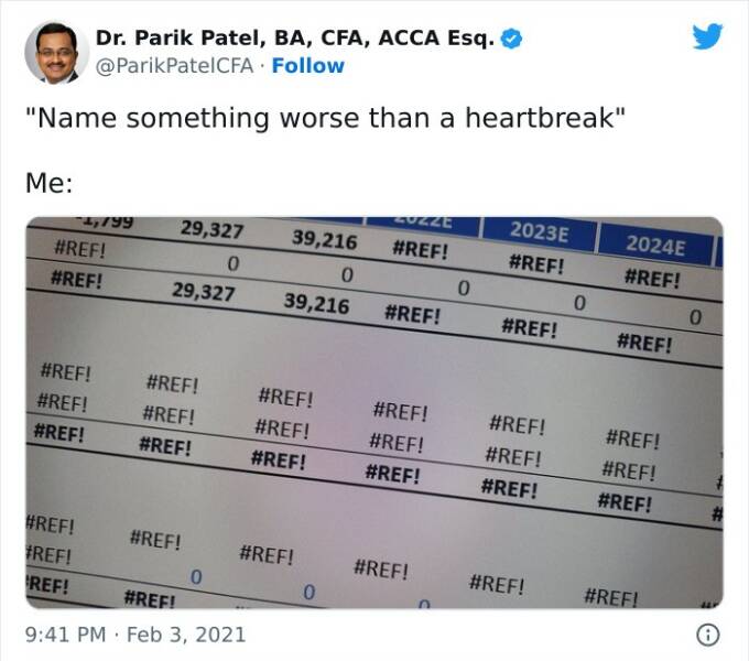 Laugh Out Loud With These Excel-Inspired Memes