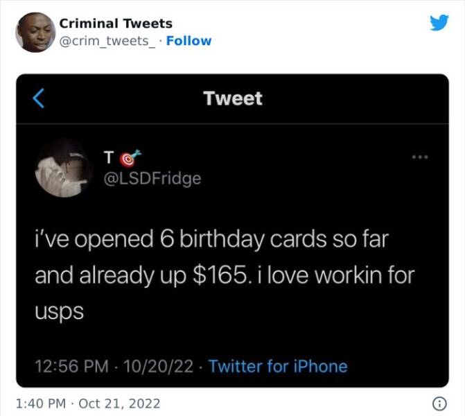 “Criminal Tweets” That Are Simply Hilarious