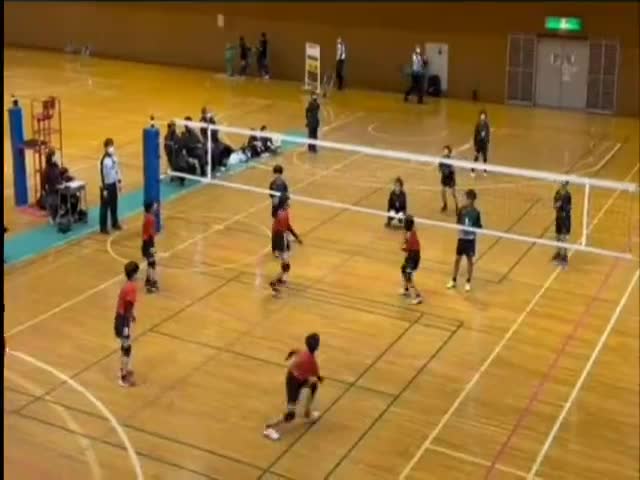 Young Japanese Volleyball Players