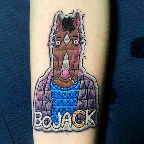 Tough As Nails: The Coolest Patch Tattoos Youll Ever See