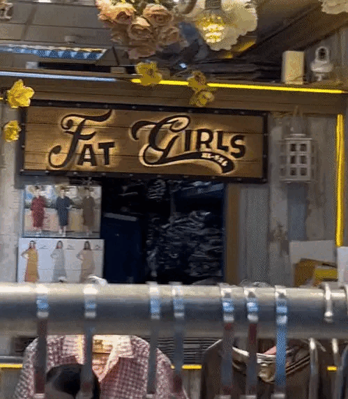 Plus-Size Clothing Store Names Are So Savage In Asia (13 GIFS) 