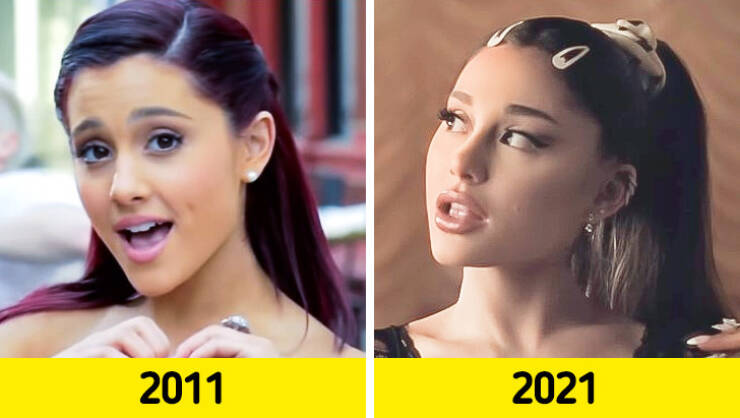 Famous Singers In Their Debut And Latest Music Videos