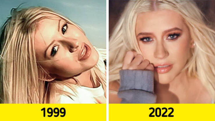 Famous Singers In Their Debut And Latest Music Videos