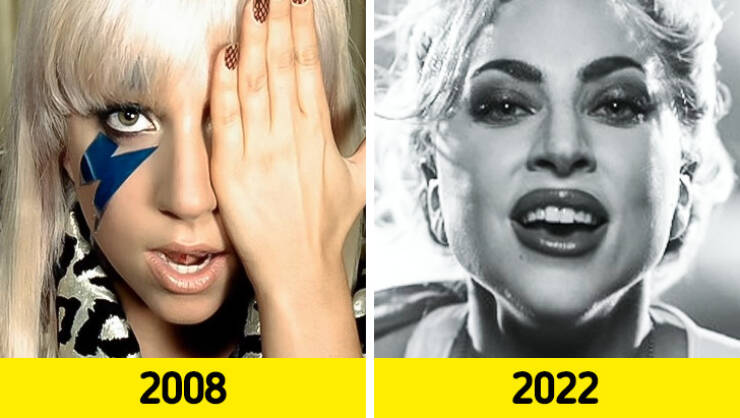 Famous Singers In Their Debut And Latest Music Videos